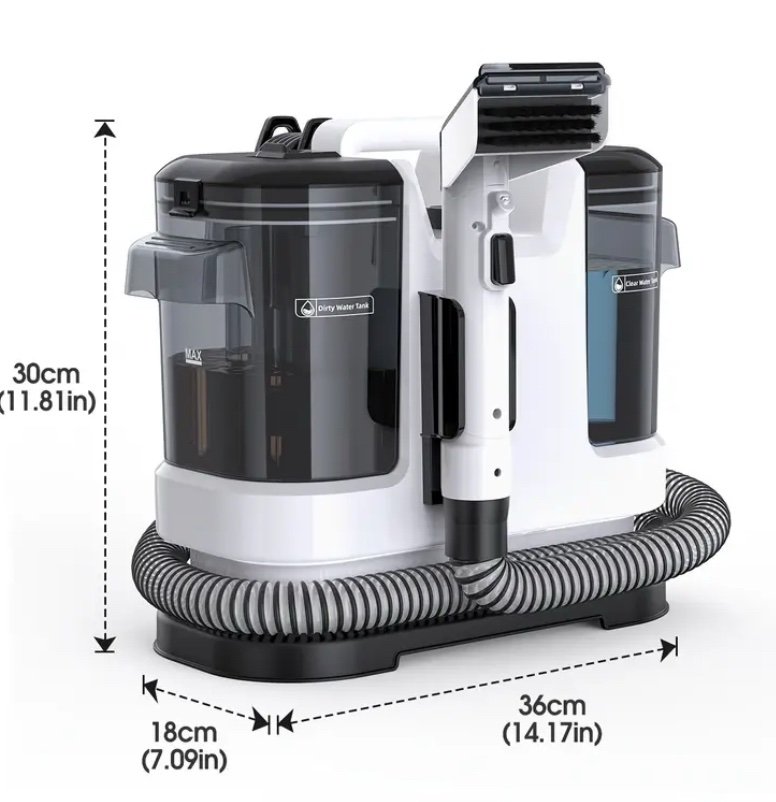 Multi-Purpose Portable Carpet and amp, Upholstery Spot Cleaner Machine